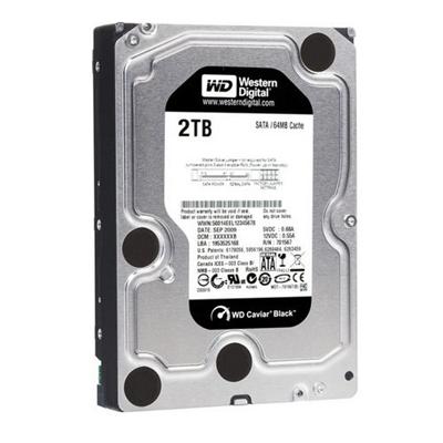 WD Caviar Black WD2002FAEX - hard drive - 2 TB - SATA-600