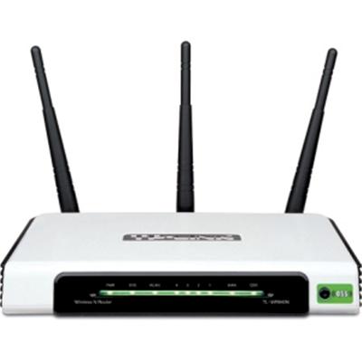 TP Link TL WR940N TL WR940N Wireless router 4 port switch 802.11b g n 2.4 GHz