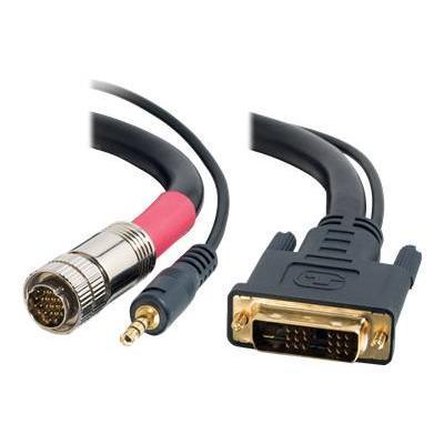 Cables To Go 42431 Rapidrun Digital Dvi-d 3.5mm Audio Passive Flying Lead - Video / Audio Cable - 1.5 Ft