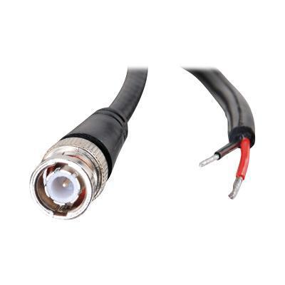 Siamese RG59/U Coaxial Cable with 18/2 Power Cable - power/video cable - RF - 35 ft