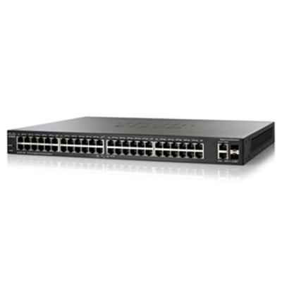 Cisco SLM2048PT NA Small Business Smart SG200 50P Switch 24 x 10 100 1000 PoE 24 x 10 100 1000 2 x combo Gigabit SFP desktop rack mountable PoE