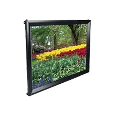 Elite Screens R106WH1 ezFrame Series R106WH1 Projection screen wall mountable 106 in 105.9 in 16 9 Tension White black