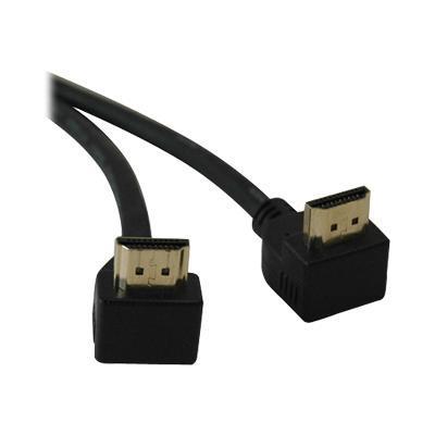 TrippLite P568-006-RA2 High Speed HDMI Cable with 2 Right Angle Connectors Ultra HD 4K x 2K Digital Video with Audio (M/M) 6-ft. TrippLite P568-006-RA2 High Speed HDMI Cable with 2 Right Angle Connectors Ultra HD 4K x 2K Digital Video with Audio (M/M) 6-ft.