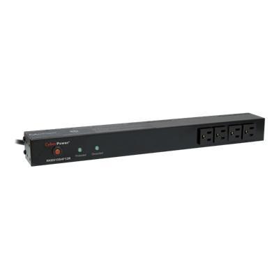 Cyberpower RKBS15S4F12R Rackbar Surge Protection RKBS15S4F12R Zero U 1U Surge protector rack mountable AC 120 V output connectors 16