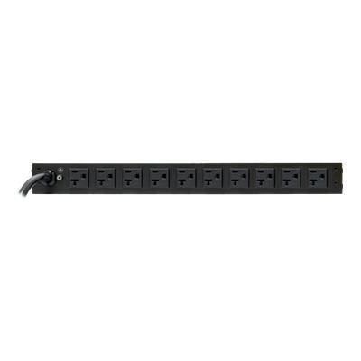 Cyberpower RKBS20S2F10R Rackbar Surge Protection RKBS20S2F10R Zero U 1U Surge protector rack mountable AC 120 V output connectors 12