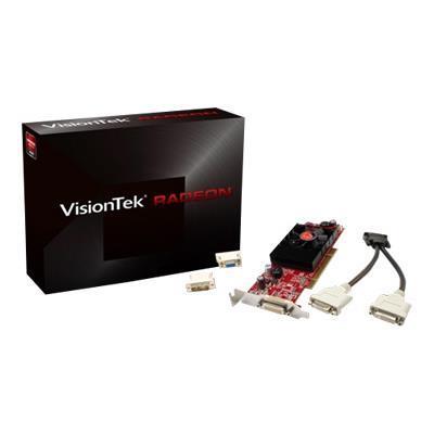 Visiontek 900292 Radeon 3450 SFF DMS59 Graphics card Radeon HD 3450 512 MB DDR2 PCI low profile DVI