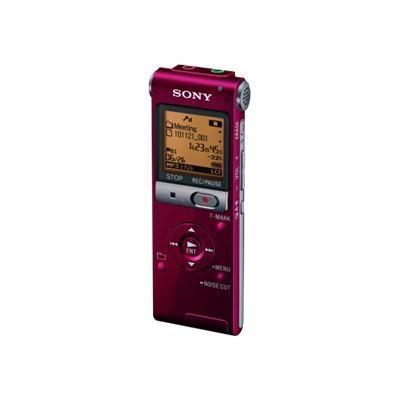 2GB Flash (3-in-1) Digital Voice Recorder - Red