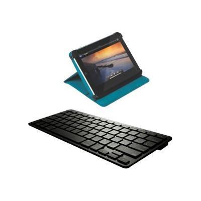 Bluetooth Wireless Keyboard iPad - Keyboard - wireless - Bluetooth - black - with  Truss Case for iPad