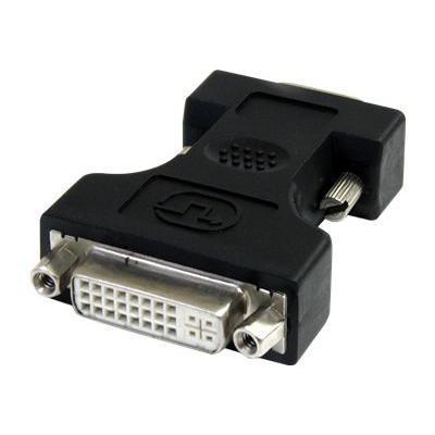 StarTech.com DVIVGAFMBK DVI to VGA Cable Adapter Black F M VGA adapter DVI I F to HD 15 M black