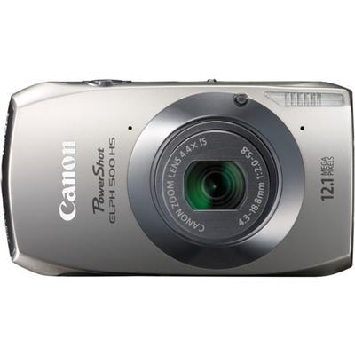 PowerShot ELPH 500 HS 12.1MP Digital Camera - Silver