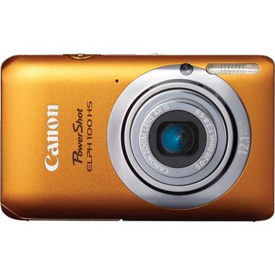 PowerShot ELPH 100 HS 12MP Digital Camera - Orange