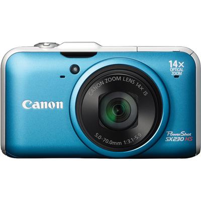 PowerShot SX230 HS 12MP Digital Camera - Blue