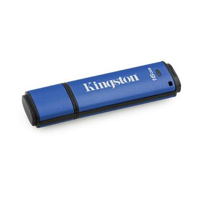 DataTraveler Vault - Privacy Managed - USB flash drive - 16 GB