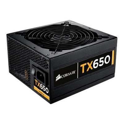 Corsair Enthusiast Series TX650 V2 - Power supply ( internal ) - ATX12V 2.31/ EPS12V 2.92 - 80 PLUS Bronze - AC 90-264 V - 650 Watt - active PFC - United States
