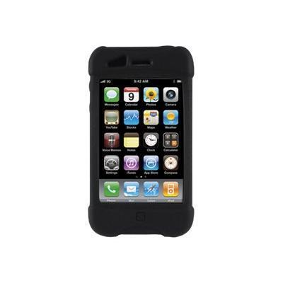 Impact Case - Case for smartphone - silicone - black - Apple iPhone 3G S Apple iPhone 3G