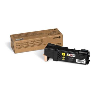 Phaser 6500/WorkCentre 6505  Standard Capacity Yellow Toner Cartridge (1  000 Pages)  North America  Eea