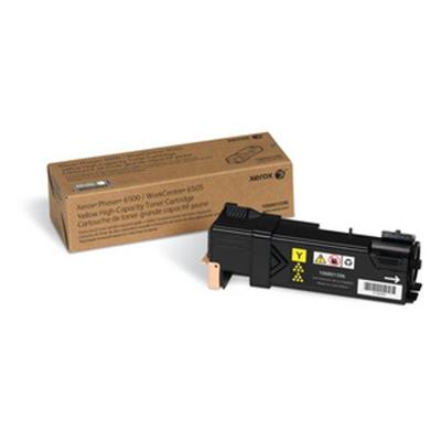 Phaser 6500/WorkCentre 6505  High Capacity Yellow Toner Cartridge (2  500 Pages)  North America  Eea