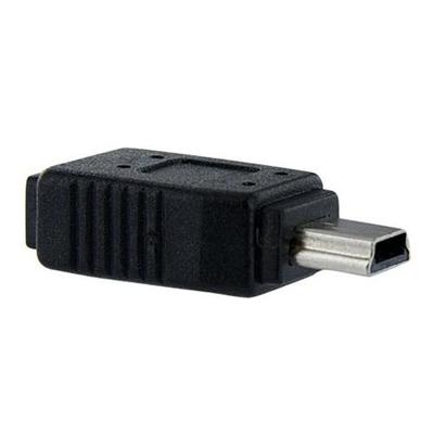 StarTech.com UUSBMUSBFM Micro USB to Mini USB 2.0 Adapter F M USB adapter Micro USB Type B F to mini USB Type B M USB 2.0 black for P N UNI2510U2