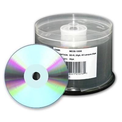 When you need Blu-ray media and cost is a major factor  consider Microboards' line of BD-R media  available in three different printable surfaces in 50-disc spindles.
