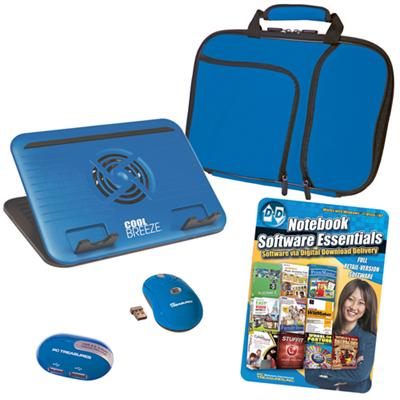 Computer Accessory Kit for 10.1 Notebook / Netbook - Blue