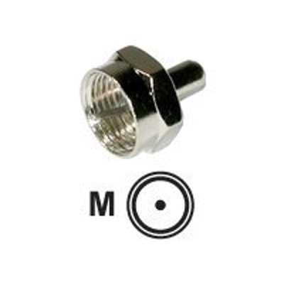 Cables To Go 40675 Coaxial terminator - RF - F connector (M) - silver (pack of 10) Cables To Go 40675 Coaxial terminator - RF - F connector (M) - silver (pack of 10)