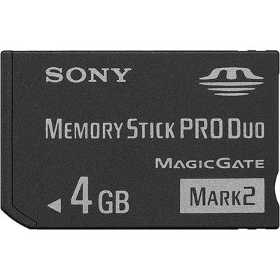 MS-MT4G/TQ - flash memory card - 4 GB - Memory Stick PRO Duo Mark2