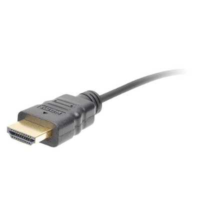 SIIG CB HD0012 S1 MicroHD HDMI with Ethernet cable HDMI M to micro HDMI M 3.3 ft double shielded black