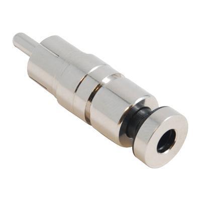 Compression RCA Type Connector for Miniature Coax - video connector