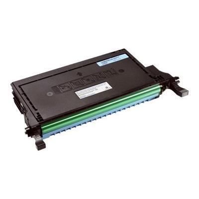 5  500 Page Cyan Toner Cartridge for Dell 2145cn Laser Printer