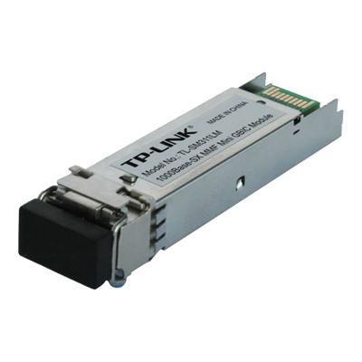 TP Link TL SM311LM TL SM311LM SFP mini GBIC transceiver module Gigabit Ethernet 1000Base SX LC multi mode up to 1800 ft 850 nm