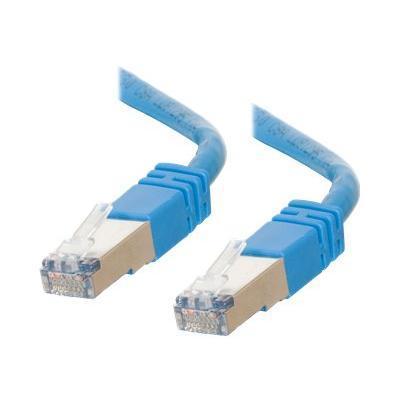 Cables To Go 28713 Cat5e Molded Shielded STP Network Patch Cable Patch cable RJ 45 M to RJ 45 M 150 ft STP CAT 5e molded stranded blue