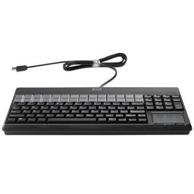HP Inc. FK221AA ABA POS Keyboard USB for Point of Sale System rp3000 rp5000 rp5700 rp5800 RP3 Retail System RP7 Retail System