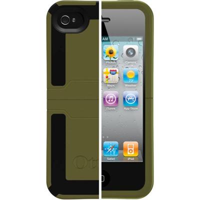 iPhone 4 Reflex Series Case - Envy Plastic / Black Silicone