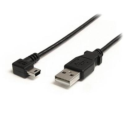 StarTech.com USB2HABM6RA 6 ft Mini USB Cable A to Right Angle Mini B