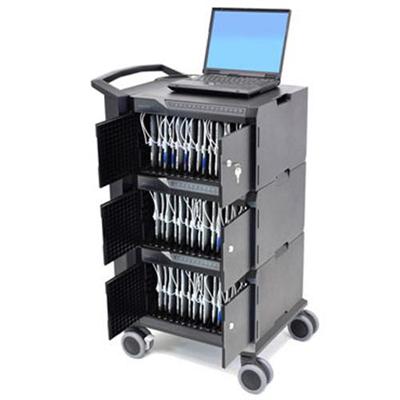 TeachWell Tablet Management Cart Three Module Cart with ISI - cart