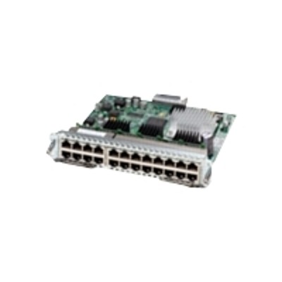 Cisco SM ES2 24= Enhanced EtherSwitch Service Module Entry Level Switch managed 23 x 10 100 1 x 10 100 1000 plug in module for 2911 2921 2951 39
