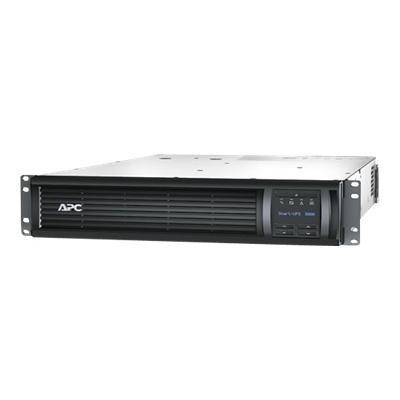 APC SMT3000RMI2U Smart UPS 3000 LCD UPS rack mountable AC 220 230 240 V 2.7 kW 3000 VA RS 232 USB output connectors 9 2U