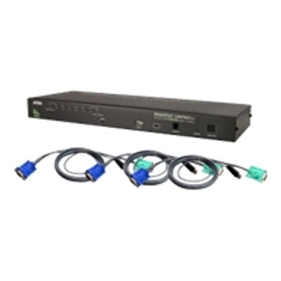 Aten Technology CS1708AUKIT CS1708AUKIT - KVM / USB switch - USB - 8 x KVM / USB - desktop Aten Technology CS1708AUKIT CS1708AUKIT - KVM / USB switch - USB - 8 x KVM / USB - desktop