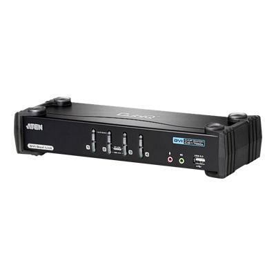 Aten Technology CS1784A CubiQ CS1784A - KVM / audio switch - USB - 4 x KVM / audio - 1 local user - desktop Aten Technology CS1784A CubiQ CS1784A - KVM / audio switch - USB - 4 x KVM / audio - 1 local user - desktop
