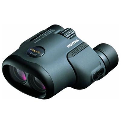 Pentax Imaging 62216 Papilio - Binoculars 8.5 X 21 - Porro - Black  Dark Gray
