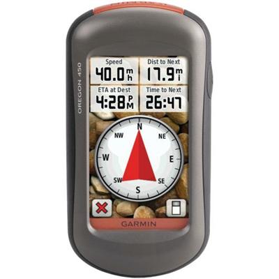 Oregon 450 - GPS receiver - hiking - flash 850 MB - 3