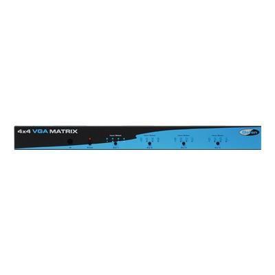 4x4 VGA Matrix - Video/audio switch - desktop 4x4 VGA Matrix - Video/audio switch - desktop
