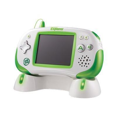 Leapster Explorer Recharger - Portable game console charging stand + battery