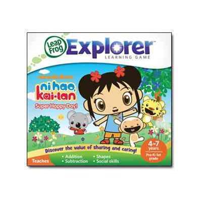 Leapster Explorer Ni Hao Kai-lan: Super Happy Day! - complete package