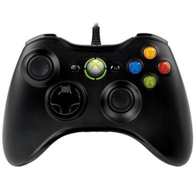 Microsoft 52A 00004 Xbox 360 Controller for Windows Gamepad wired black for PC Xbox 360