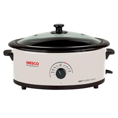 NESCO 6QT IVORY ROASTER OVEN photo
