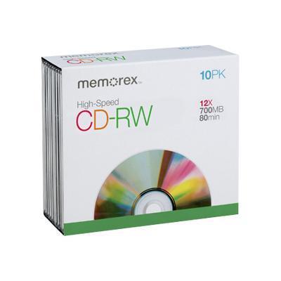 High Speed - CD-RW x 10 - 700 MB - storage media