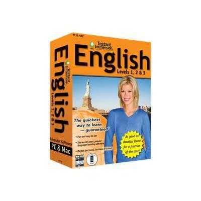 Instant Immersion English Levels 1 2 & 3 - complete package