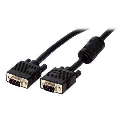 StarTech.com MXT101MMH100 100 ft Coax High Resolution Monitor VGA Cable HD15 M M VGA cable HD 15 M to HD 15 M 100 ft black