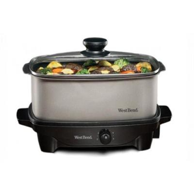 Back To Basics 84905 Wb 5 Qt. Oblong Slow Cooker